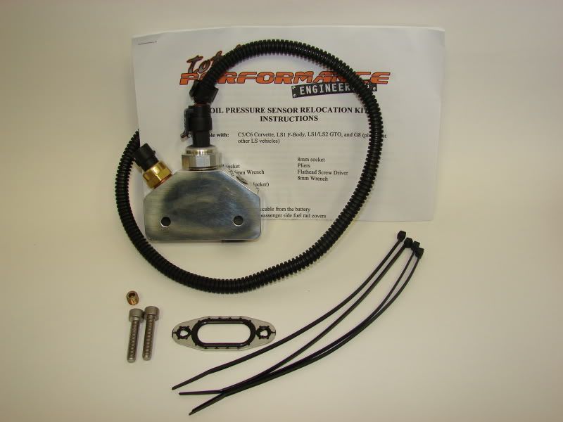 ** TPE's Oil Pressure Sensor Relocation Kit ** CorvetteForum Chevrolet Corvette Forum Discussion
